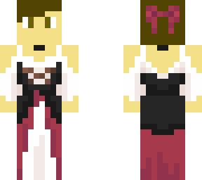 me in a medieval dress