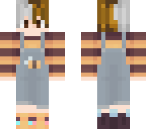 me in tubbo's bee overalls