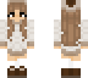 mocha big off-white sweater