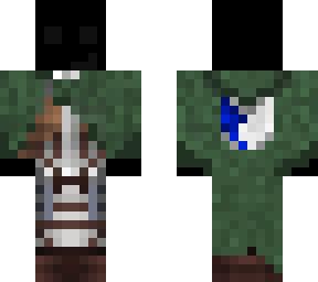 my skin but in aot scout regiment