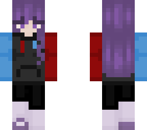my skin with happy hoodie (fixed sleeves)