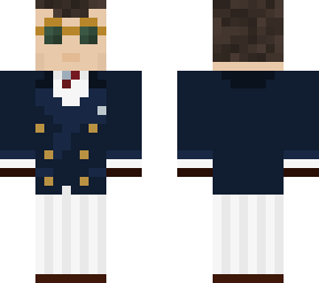 navy suit