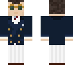 navy suit
