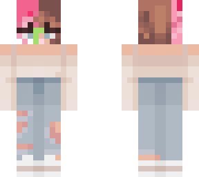 non binary piglin person