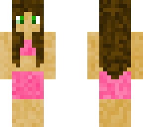 pink bikini girl