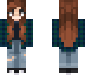plaid girl