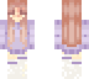 purple sweater
