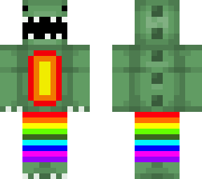 rainbow dinosaur