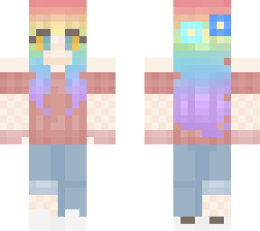 rainbow girl oc