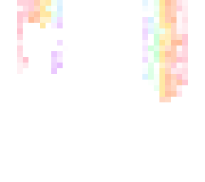 rainbow hair template