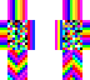 rainbow skin