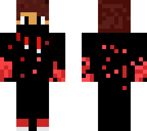 red man with mask