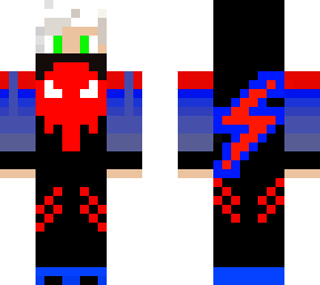 skull and lightning boy