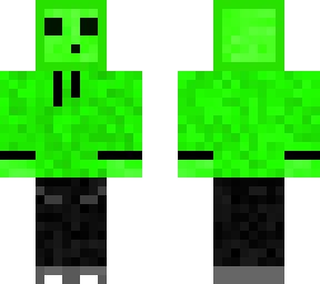 slime in hoodie