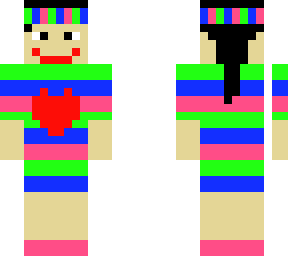 the skin i made for my sister