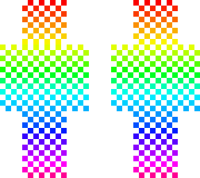 tiled rainbow gradient