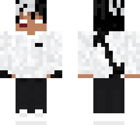 white *** Minecraft Skin