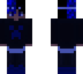 ***Tentacion Blue Dreads with Bandana | Minecraft Skin