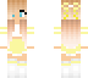 yellow cheerleader
