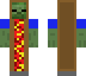 zombie in a hotdog