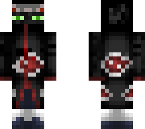 akatsuki skin enderman kapputze