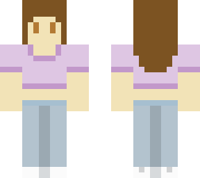 basic lavender girl