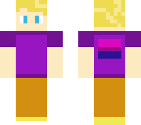 bi flag skin