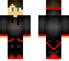 black hoodie boy