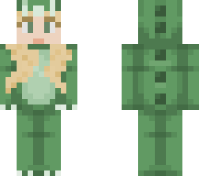 blonde green dino