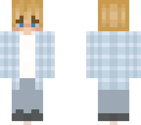 blue flannel