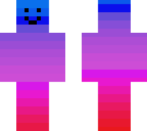blue to red inside