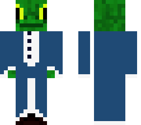 blue tuxedo skin