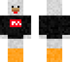 chicken in supreme hoodie