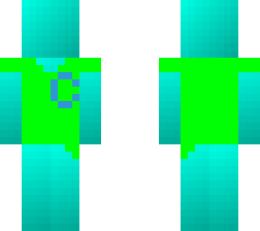 cyan with t-shirt