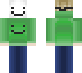 draem with troll face under mask