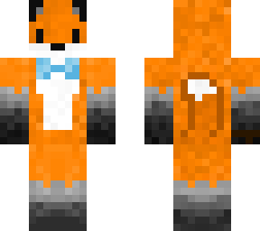 fox with bow tie