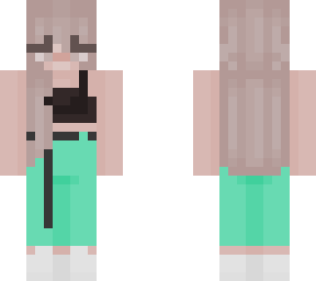 gilr with tanktop