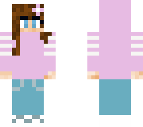 girl with pink hoodie