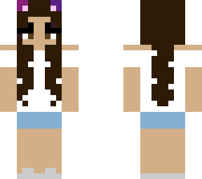 girl with ponytail