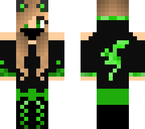 green ninja girl