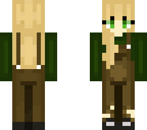 green overalls