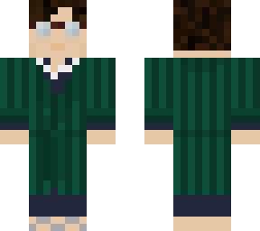 green robe