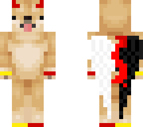 half angel and demon doge (fixed)