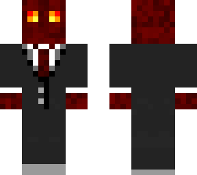 magma cube in a suit