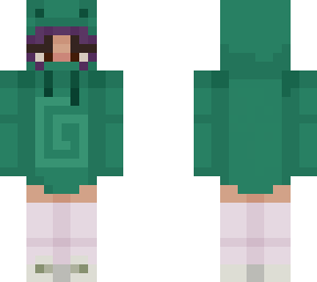 me !! ( frog hoodie )