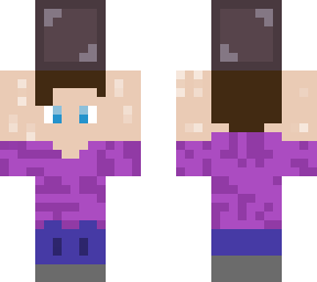 minecraftian holding block of glass
