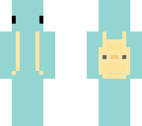 my skin but with a duck backpack