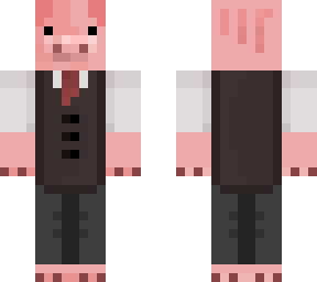 pig in a suit