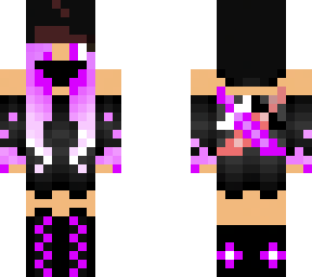 pink hooded ninja girl