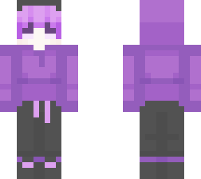 purple hoodie